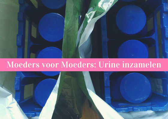 moeders voor moeders urine inzamelen