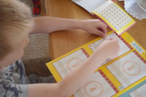 fitgaaf stickers plakken leefstijl kleuter