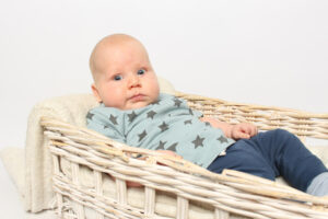 Fotoshoot baby 3 maanden oud