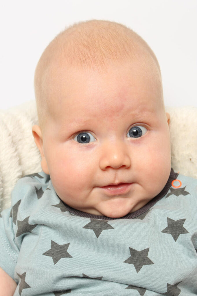 Fotoshoot baby 3 maanden