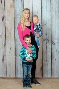 Fotoshoot met de kids