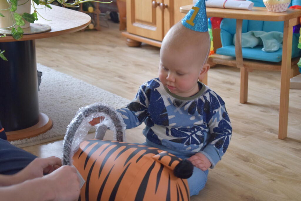 Wheelybug cadeau eerste verjaardag.