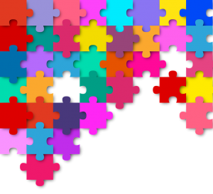Puzzelstukjes 