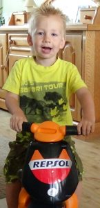 motor cadeau 2 jarige jongen