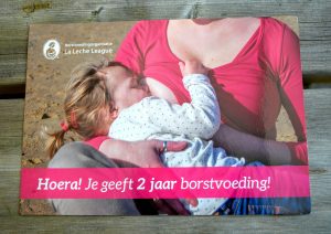 Kaart mijlpaal 2 jaar bostvoeding