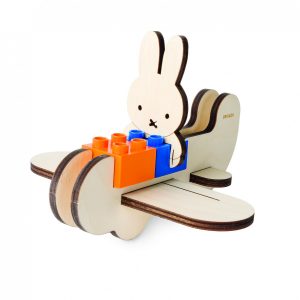 Cadeautje peuter nijntje brikkon vliegtuig