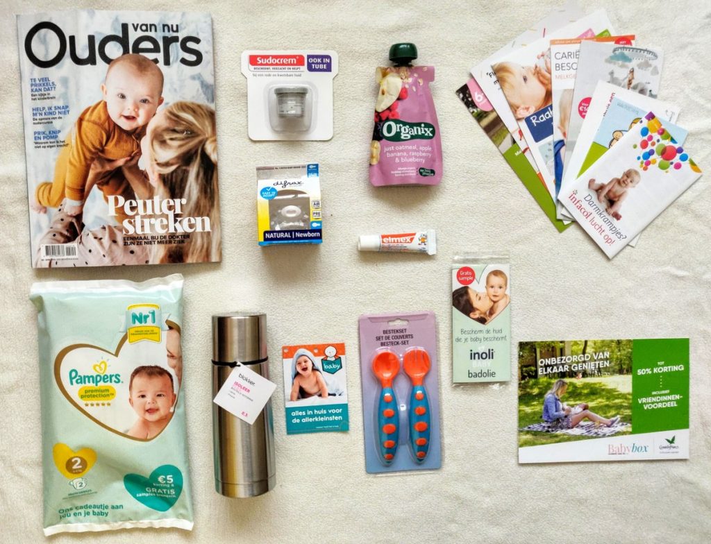 wat zit er in de ouders van nu babybox blokker
