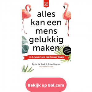alles kan een mens gelukkig maken boek