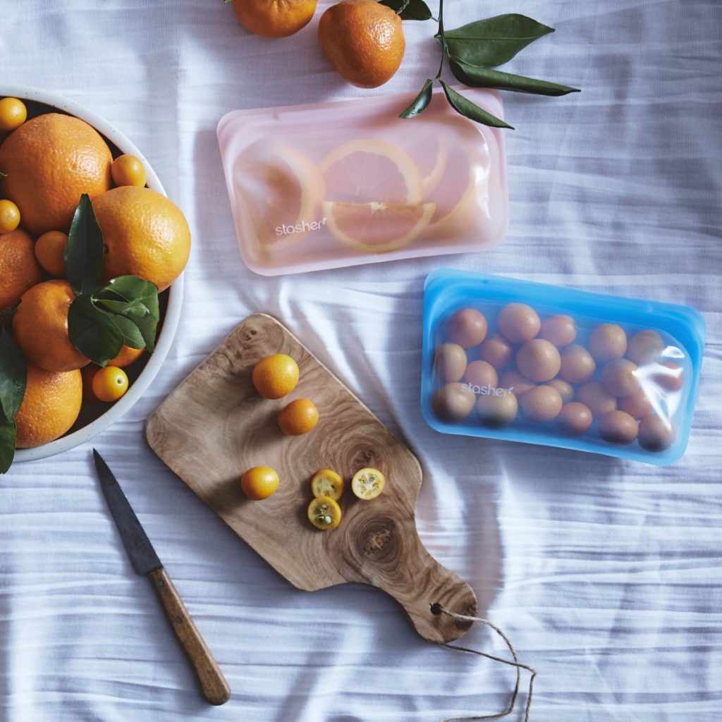 stasher opbergzakjes fruit