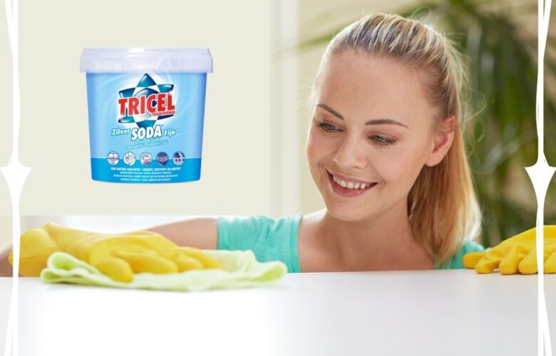 Schoonmaken met soda Tricel