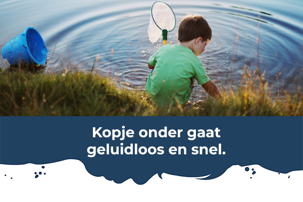 Voorkom verdrinking bij kinderen