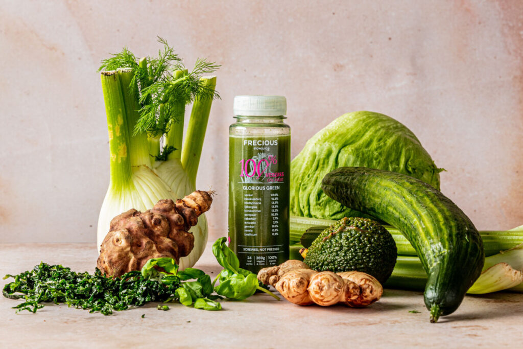 Lekkere slowjuice sapjes