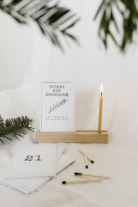 aftellen naar kerst met de adventskalender