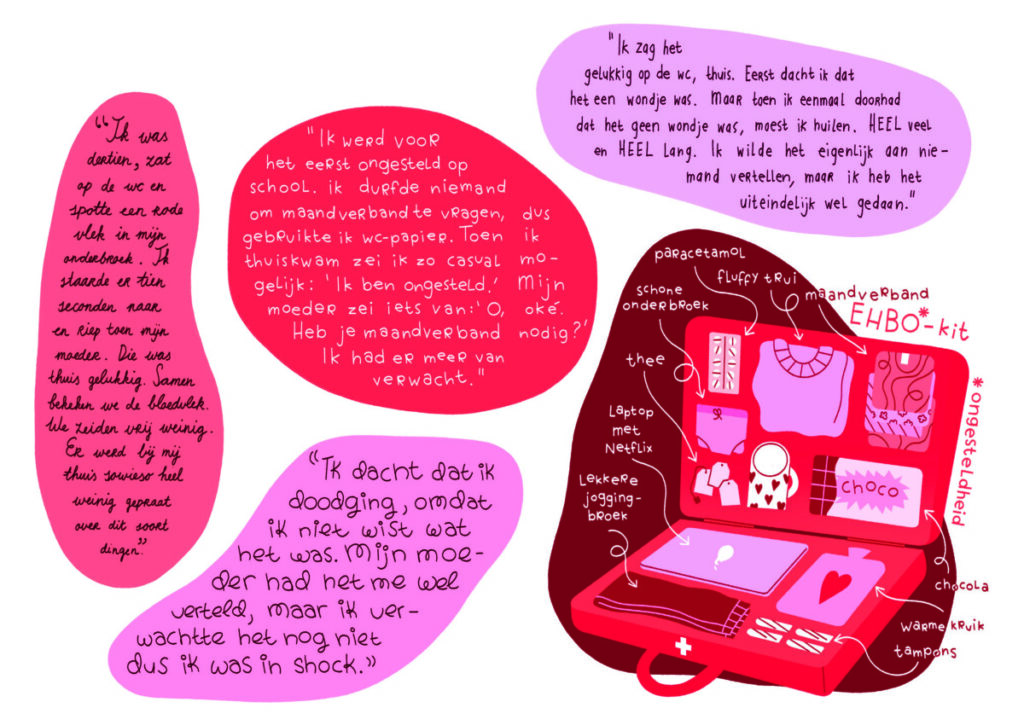 Menstruatie taboe doorbreken