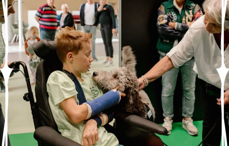 Hulphonden zieke kinderen