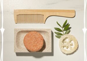 Shampoo bar gebruiken