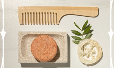 Shampoo bar gebruiken