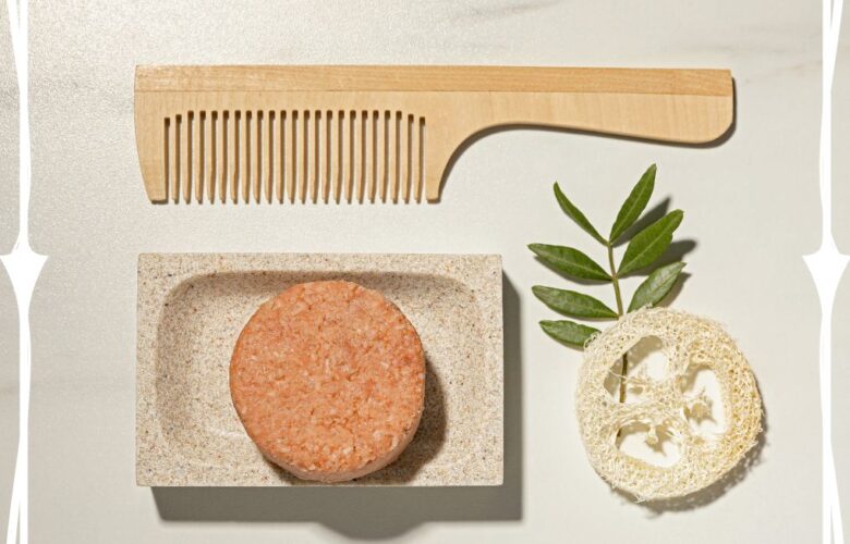 Shampoo bar gebruiken