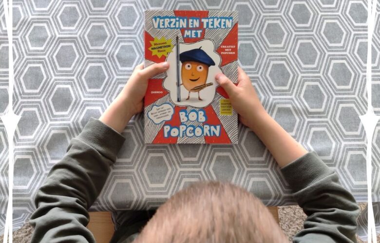 Teken en doeboek Bob Popcorn