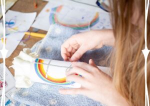 Knutselen met kinderen