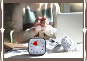 Time Timer hulpmiddel kind met autisme